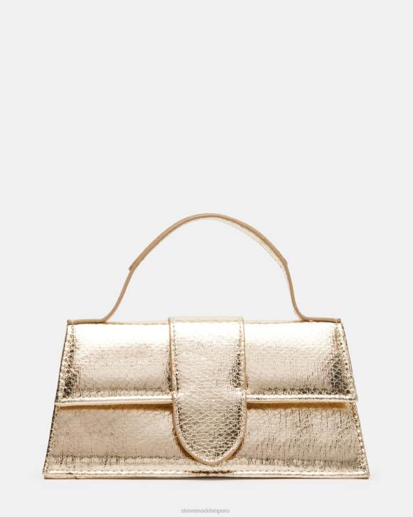 Steve Madden bolsa unisexo barlan 4DZJ436 serpiente de oro