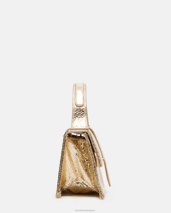 Steve Madden bolsa unisexo barlan 4DZJ436 serpiente de oro