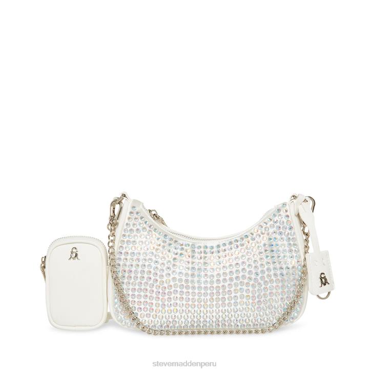 Steve Madden bolsa unisexo bling vital 4DZJ414 blanco