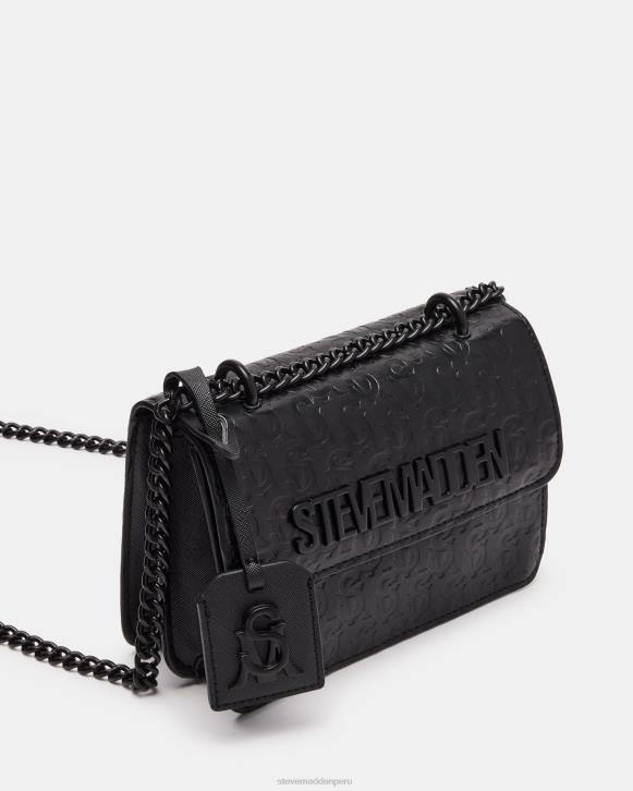 Steve Madden bolsa unisexo carbón 4DZJ383 negro