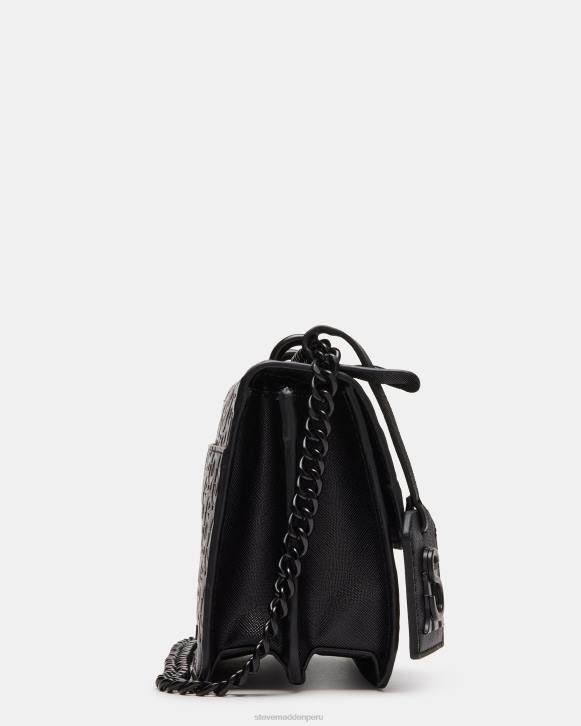 Steve Madden bolsa unisexo carbón 4DZJ383 negro