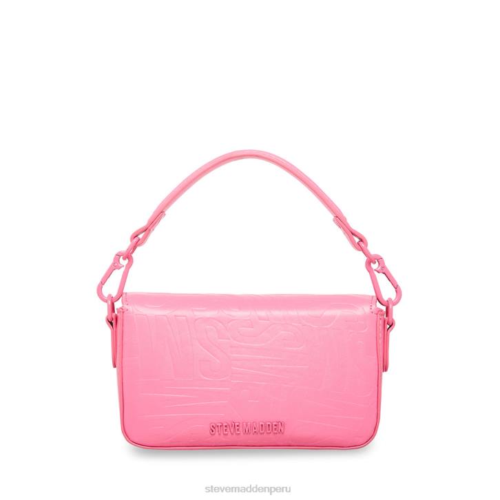 Steve Madden bolsa unisexo montaña rusa 4DZJ373 Rosa caliente