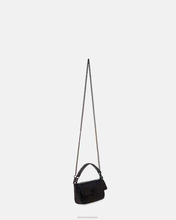 Steve Madden bolsa unisexo montaña rusa 4DZJ406 negro