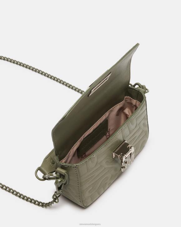 Steve Madden bolsa unisexo montaña rusa 4DZJ418 aceituna