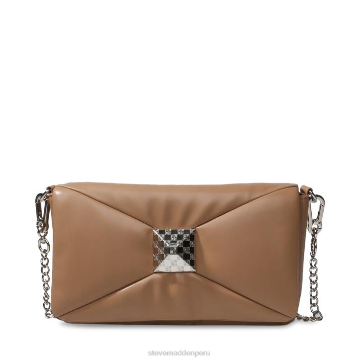 Steve Madden bolsa unisexo sangre 4DZJ463 tela camello