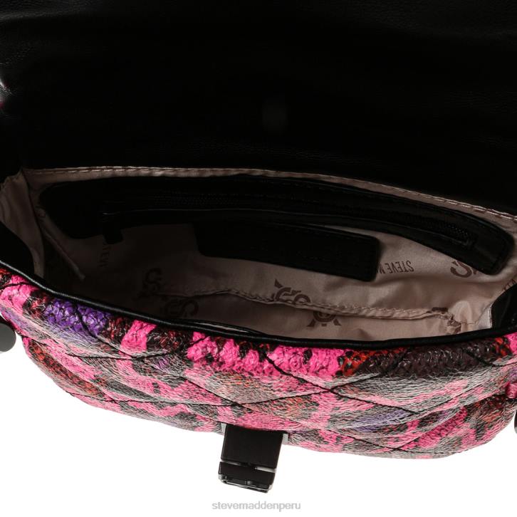 Steve Madden bolsa unisexo serpiente bheara 4DZJ413 Rosa caliente