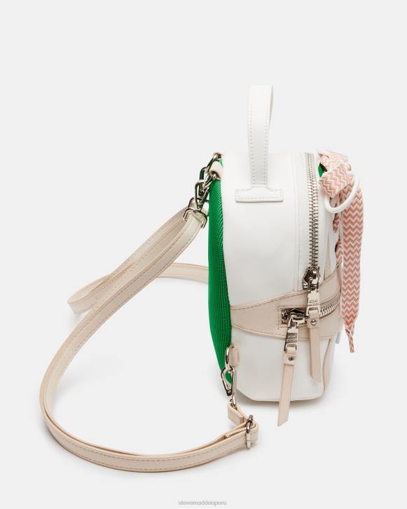 Steve Madden bolsa unisexo perforando 4DZJ480 blanco verde