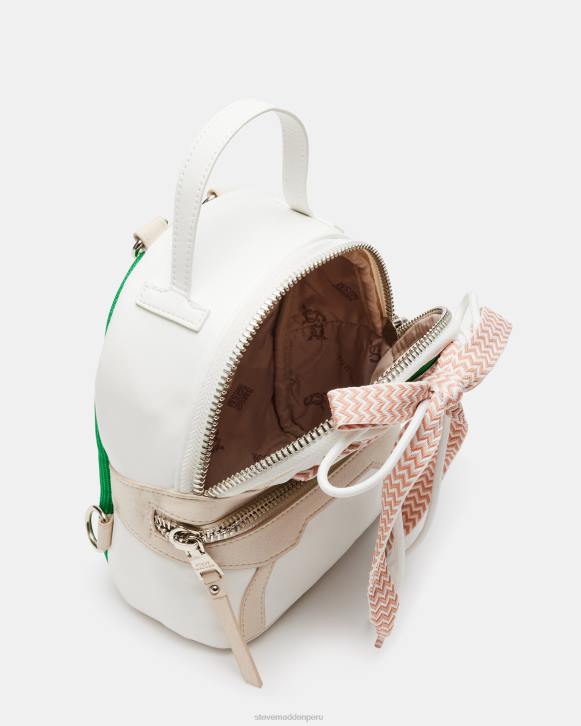 Steve Madden bolsa unisexo perforando 4DZJ480 blanco verde