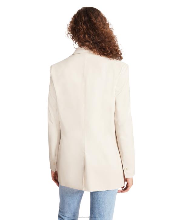 Steve Madden agotador mujer chaqueta audrey 4DZJ591 hueso