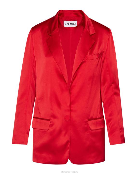 Steve Madden agotador mujer chaqueta audrey 4DZJ597 rojo