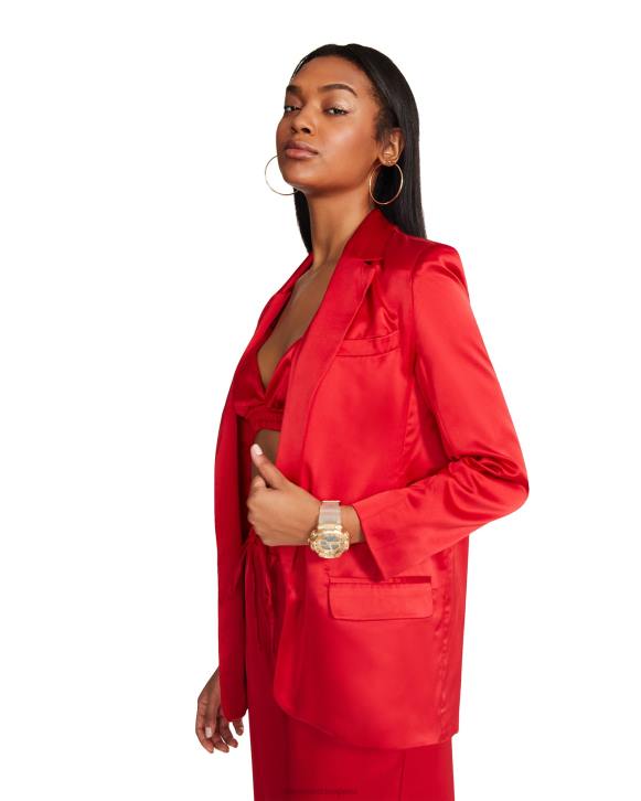 Steve Madden agotador mujer chaqueta audrey 4DZJ597 rojo