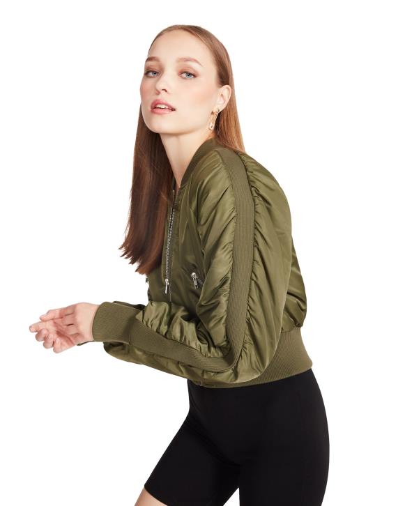 Steve Madden agotador mujer chaqueta eva 4DZJ625 aceituna