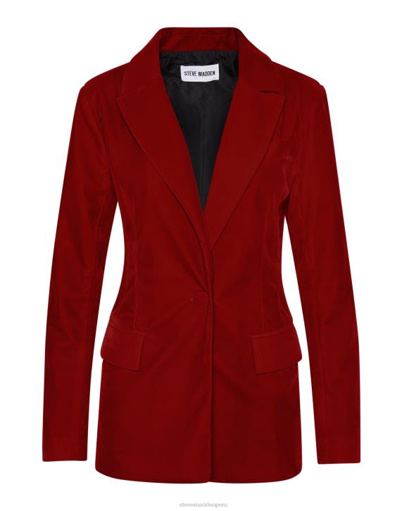 Steve Madden agotador mujer chaqueta harlow 4DZJ601 rojo