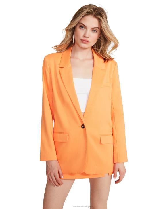 Steve Madden agotador mujer chaqueta kaira 4DZJ578 naranja