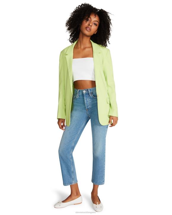 Steve Madden agotador mujer chaqueta kaira 4DZJ593 verde