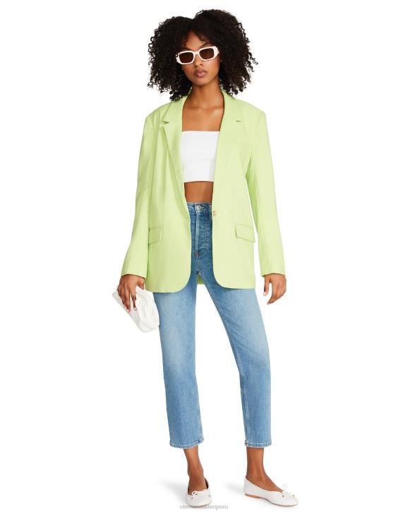 Steve Madden agotador mujer chaqueta kaira 4DZJ593 verde