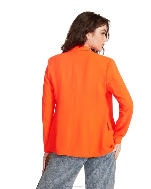 Steve Madden agotador mujer chaqueta payton 4DZJ630 naranja