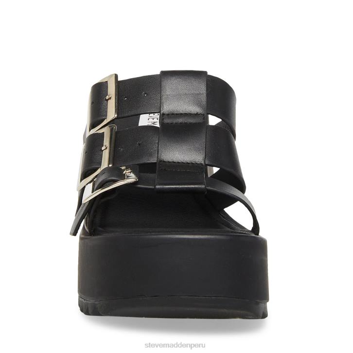 Steve Madden calzado mujer atravesar 4DZJ207 cuero negro