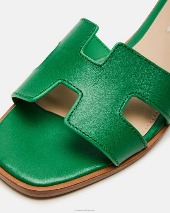 Steve Madden calzado mujer hadin 4DZJ37 cuero verde