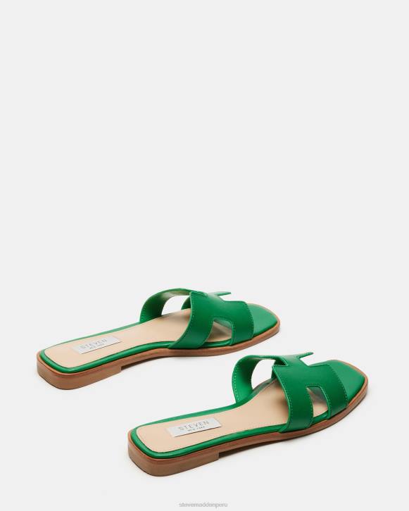 Steve Madden calzado mujer hadin 4DZJ37 cuero verde