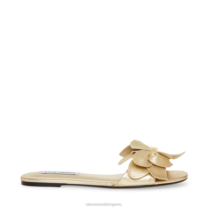 Steve Madden calzado mujer melena 4DZJ104 cuero dorado