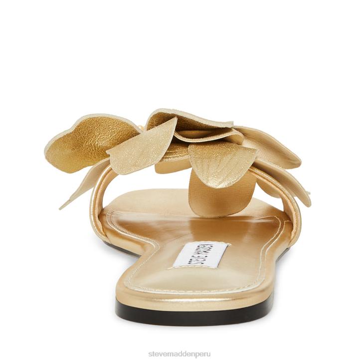 Steve Madden calzado mujer melena 4DZJ104 cuero dorado