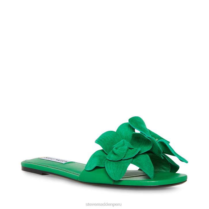 Steve Madden calzado mujer melena 4DZJ32 gamuza verde