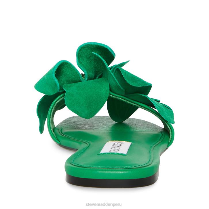 Steve Madden calzado mujer melena 4DZJ32 gamuza verde