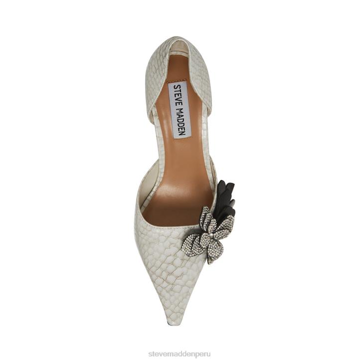 Steve Madden calzado mujer daniela 4DZJ533 serpiente blanca