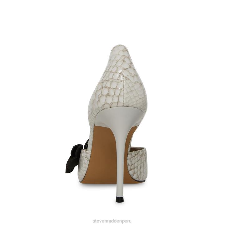 Steve Madden calzado mujer daniela 4DZJ533 serpiente blanca