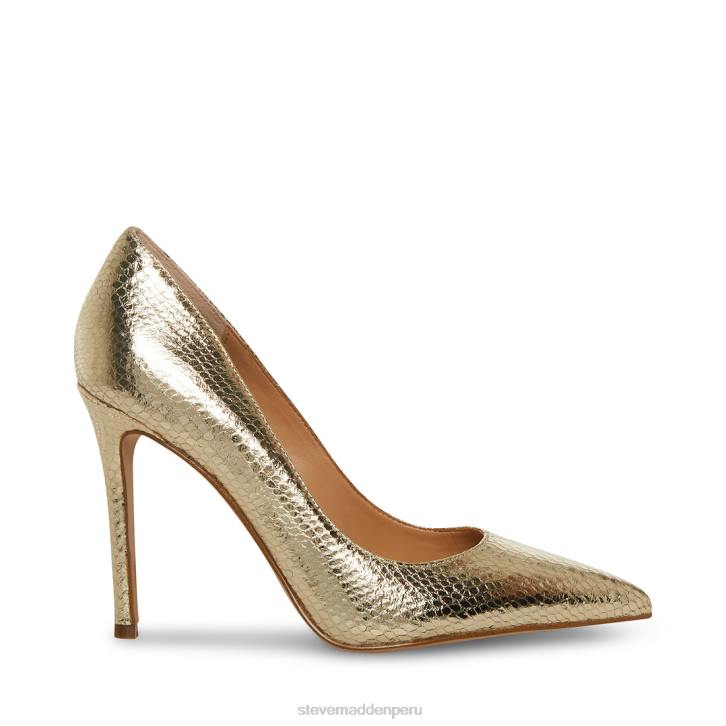 Steve Madden calzado mujer evelyn 4DZJ554 serpiente de oro