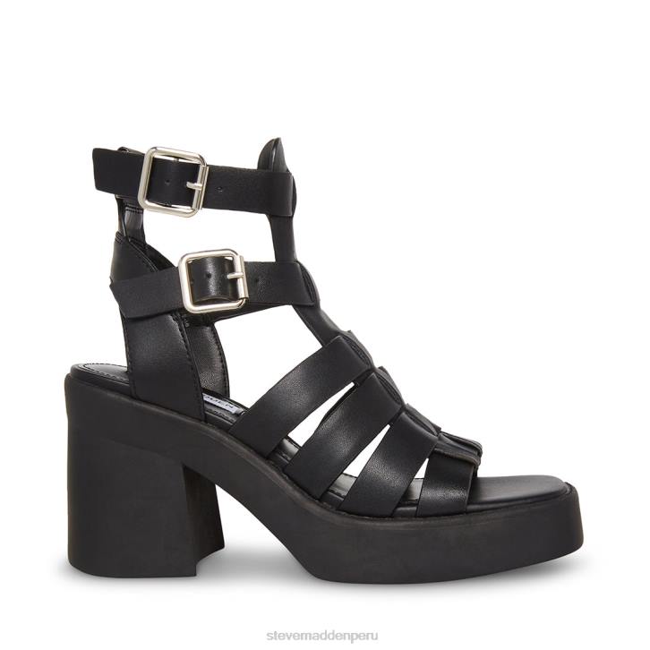 Steve Madden calzado mujer kiona 4DZJ49 cuero negro