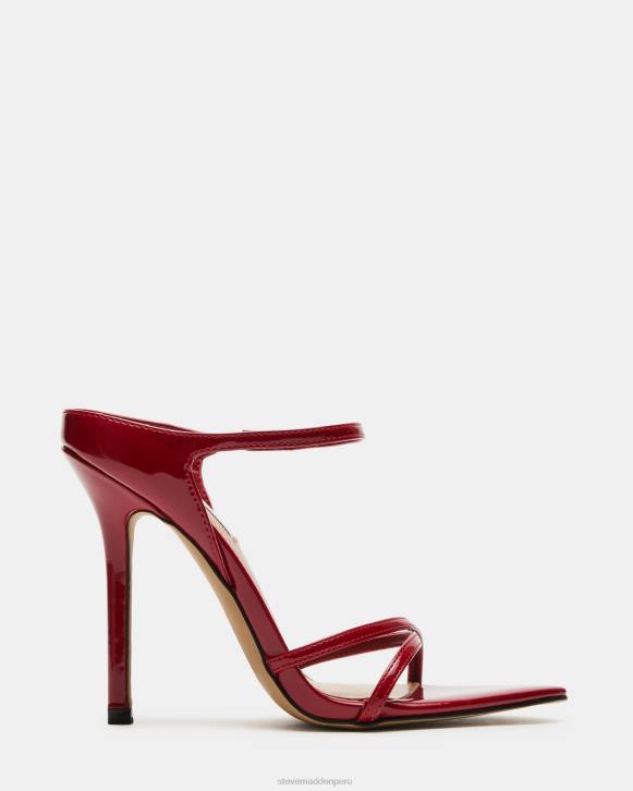 Steve Madden calzado mujer persona maravillosa 4DZJ507 charol rojo