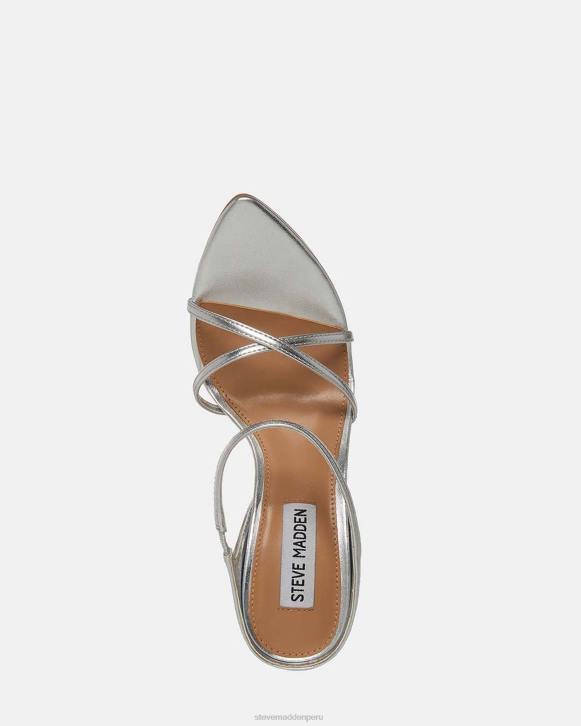 Steve Madden calzado mujer persona maravillosa 4DZJ548 plata