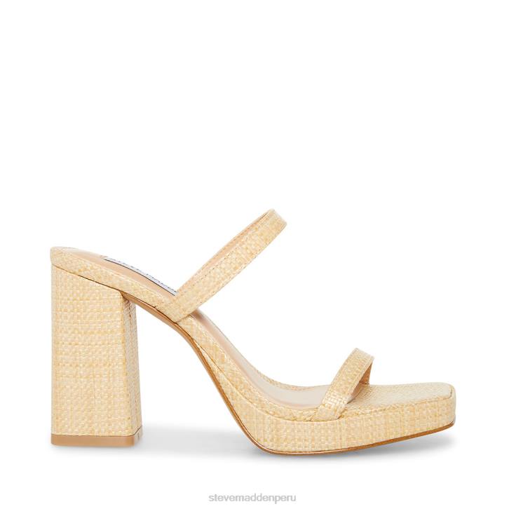 Steve Madden calzado mujer polly 4DZJ539 rafia natural