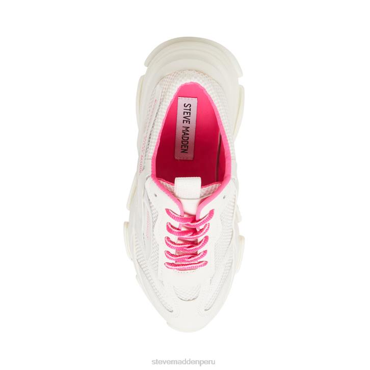 Steve Madden calzado mujer prospecto 4DZJ322 blanco rosa