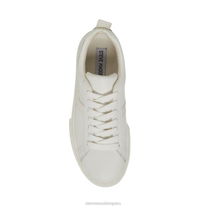 Steve Madden calzado mujer rorri 4DZJ317 cuero blanco