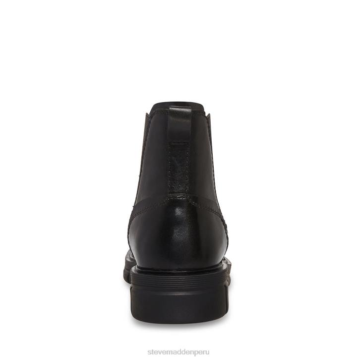 Steve Madden calzado hombres Adonis 4DZJ969 cuero negro