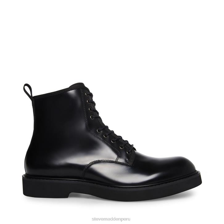 Steve Madden calzado hombres adrian 4DZJ975 cuero negro