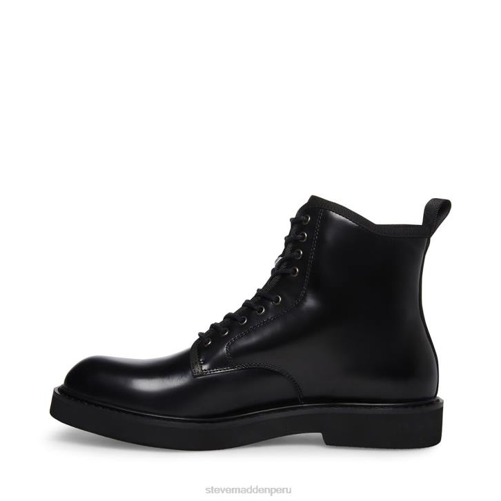 Steve Madden calzado hombres adrian 4DZJ975 cuero negro