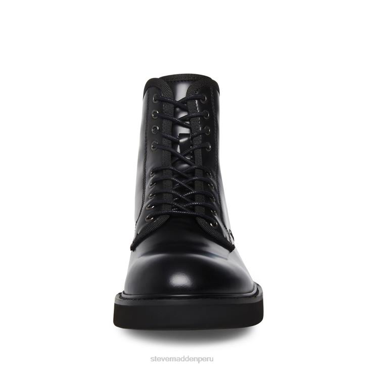 Steve Madden calzado hombres adrian 4DZJ975 cuero negro