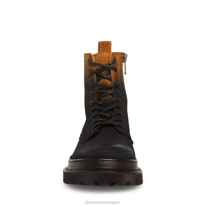 Steve Madden calzado hombres guardián 4DZJ967 bronceado negro