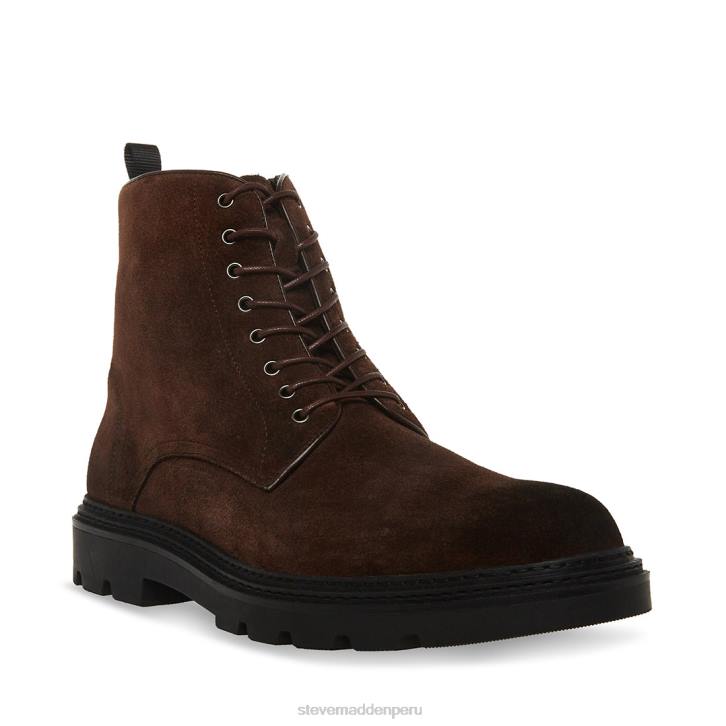 Steve Madden calzado hombres jessé 4DZJ954 gamuza marrón