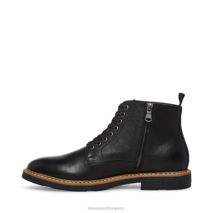 Steve Madden calzado hombres mitchell 4DZJ958 cuero negro