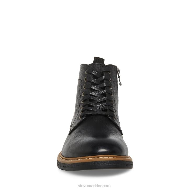 Steve Madden calzado hombres mitchell 4DZJ958 cuero negro