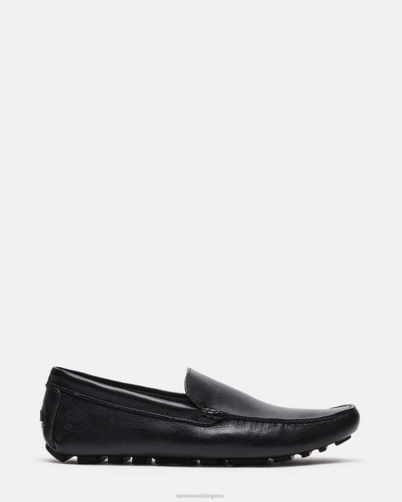 Steve Madden calzado hombres Bérgamo 4DZJ1005 cuero negro