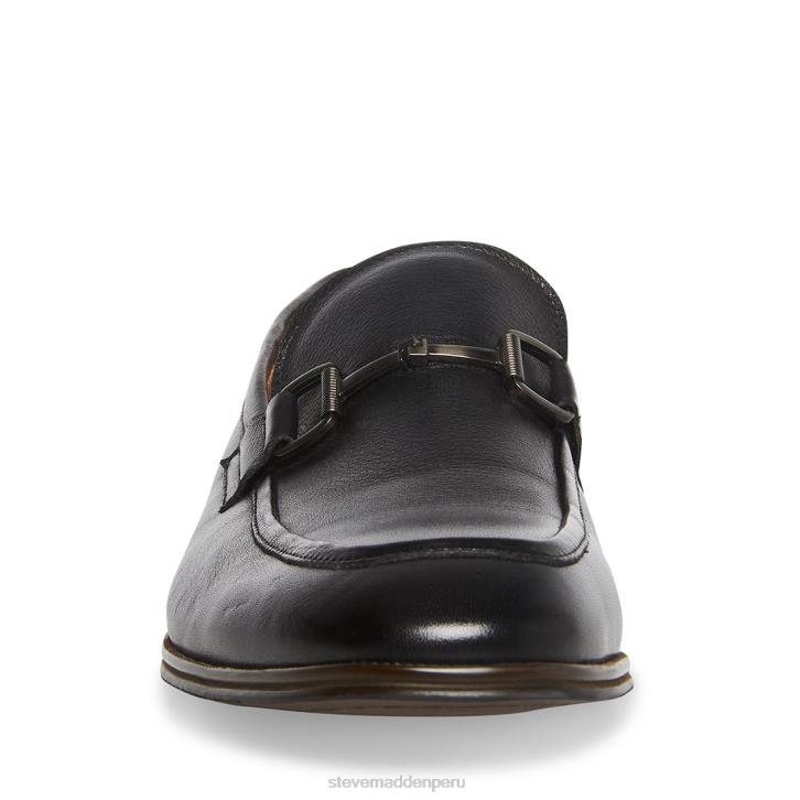 Steve Madden calzado hombres aahron 4DZJ1017 cuero negro