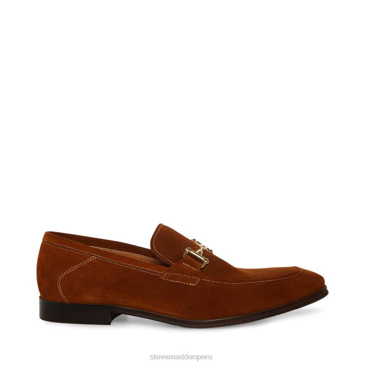 Steve Madden calzado hombres archee 4DZJ1009 gamuza coñac