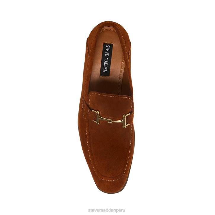 Steve Madden calzado hombres archee 4DZJ1009 gamuza coñac