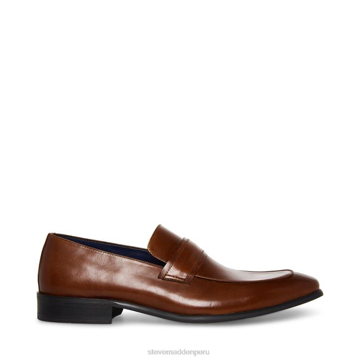 Steve Madden calzado hombres beaudón 4DZJ1004 cuero marrón